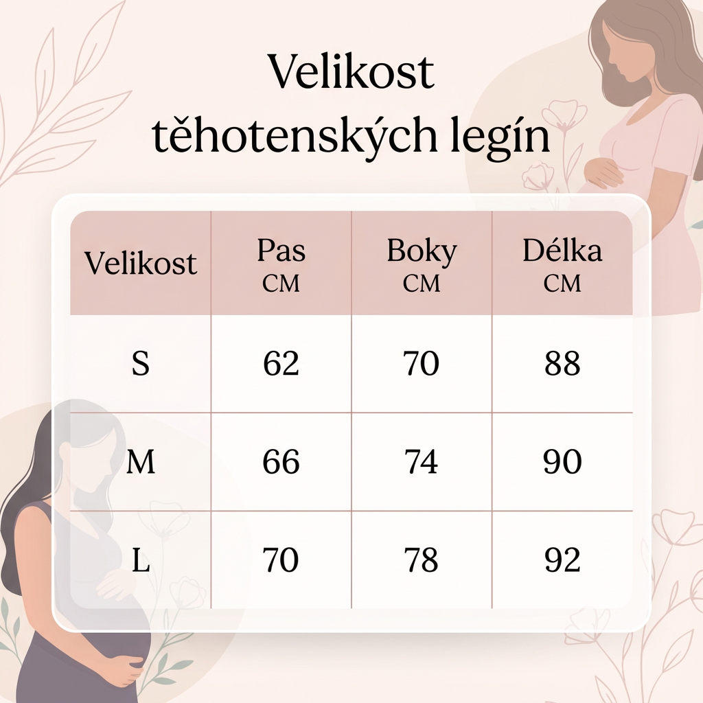 Leginsy ciążowe z wysokim stanem MomStyle